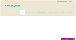 Desktop Screenshot of camdencourtapts.com